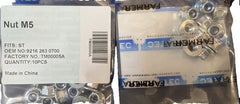 10 Pack Nut M5 For Stihl Chainsaws 9216 263 0700 for Stihl