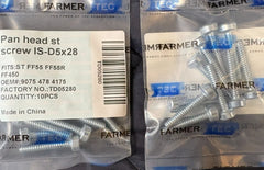 10 Pan Screw D5x28 For Stihl Chainsaws 9075 478 4175
