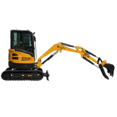 25HP 2.8 TON MINI EXCAVATOR YANMAR ENGINE .DIESEL FOR SALE| CFG-STE35SR