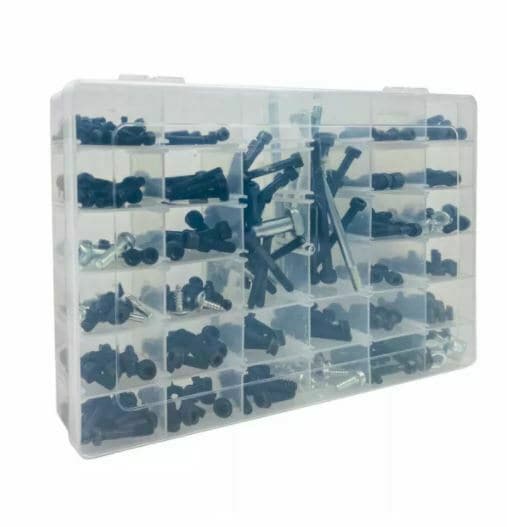 340IN1 Hexagon Flange Screws Nuts Kit For Most of Husqvarna Chainsaws Wagners